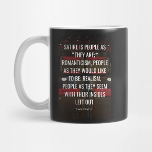 Dawn Powell "Satire" Mug